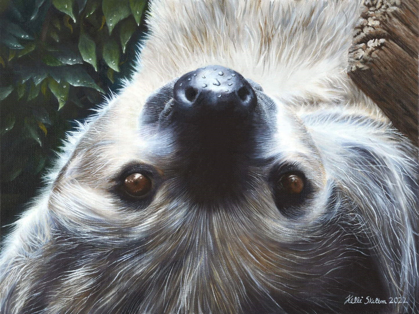 Upside-Down Serenade Art Print