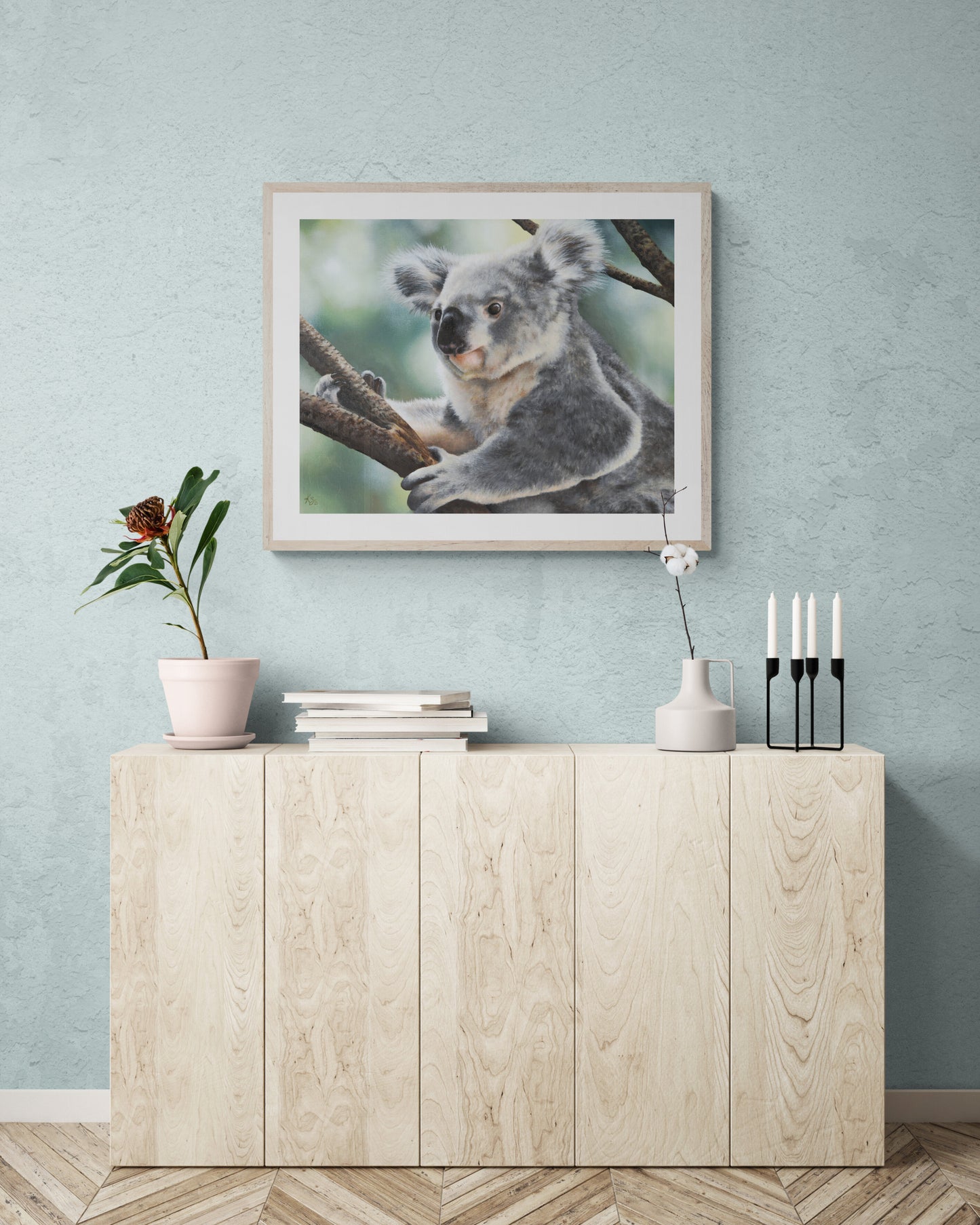 Aussie Charm Art Print
